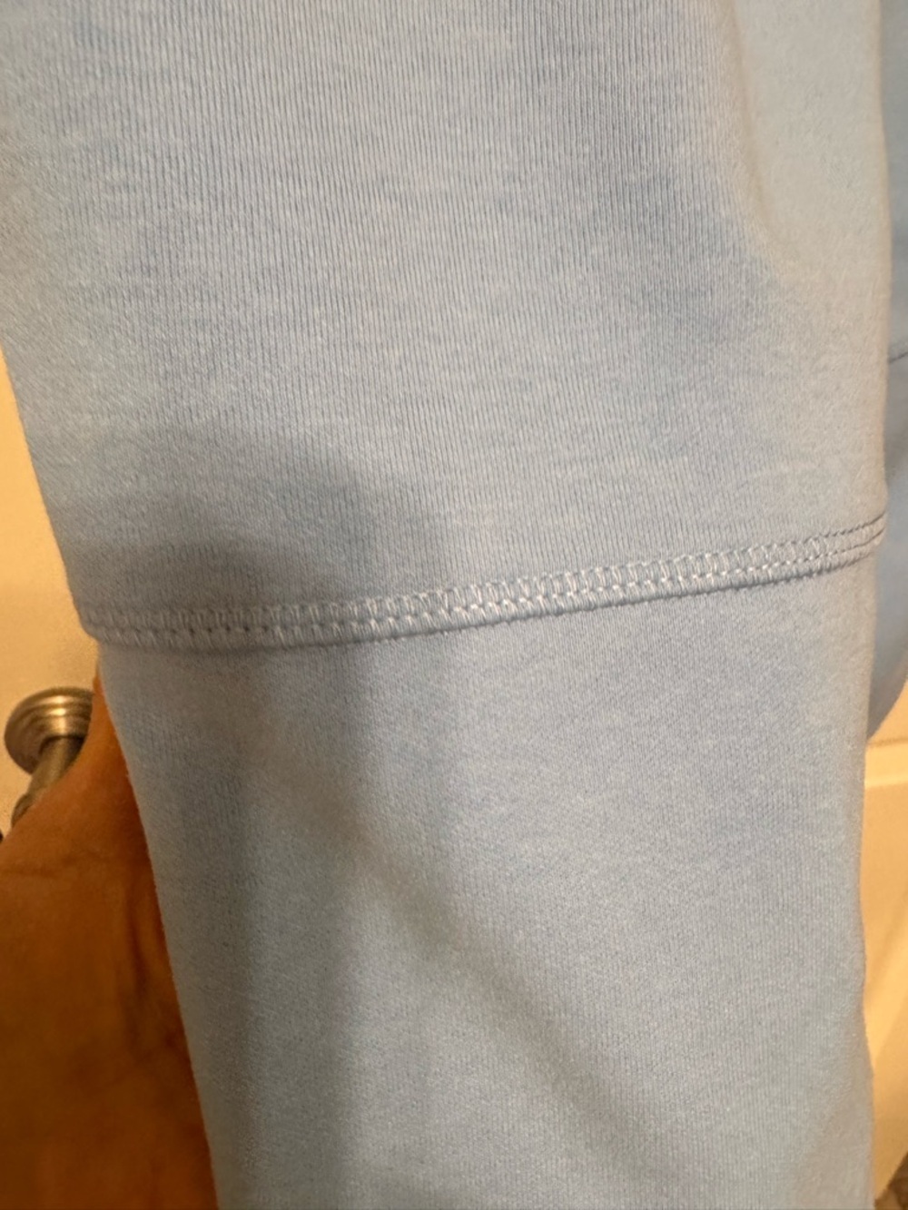 Lacoste Pale Blue Fleece Joggers - Picture 4 of 6